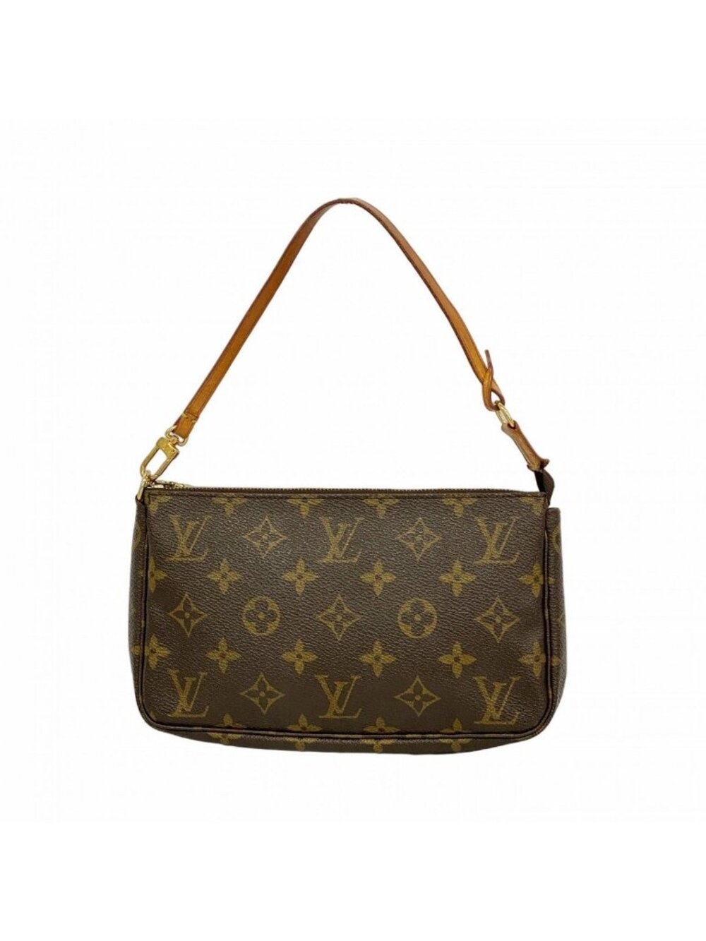 Louis Vuitton Pouch Monogram Pochette Brown - Picture 1 of 10